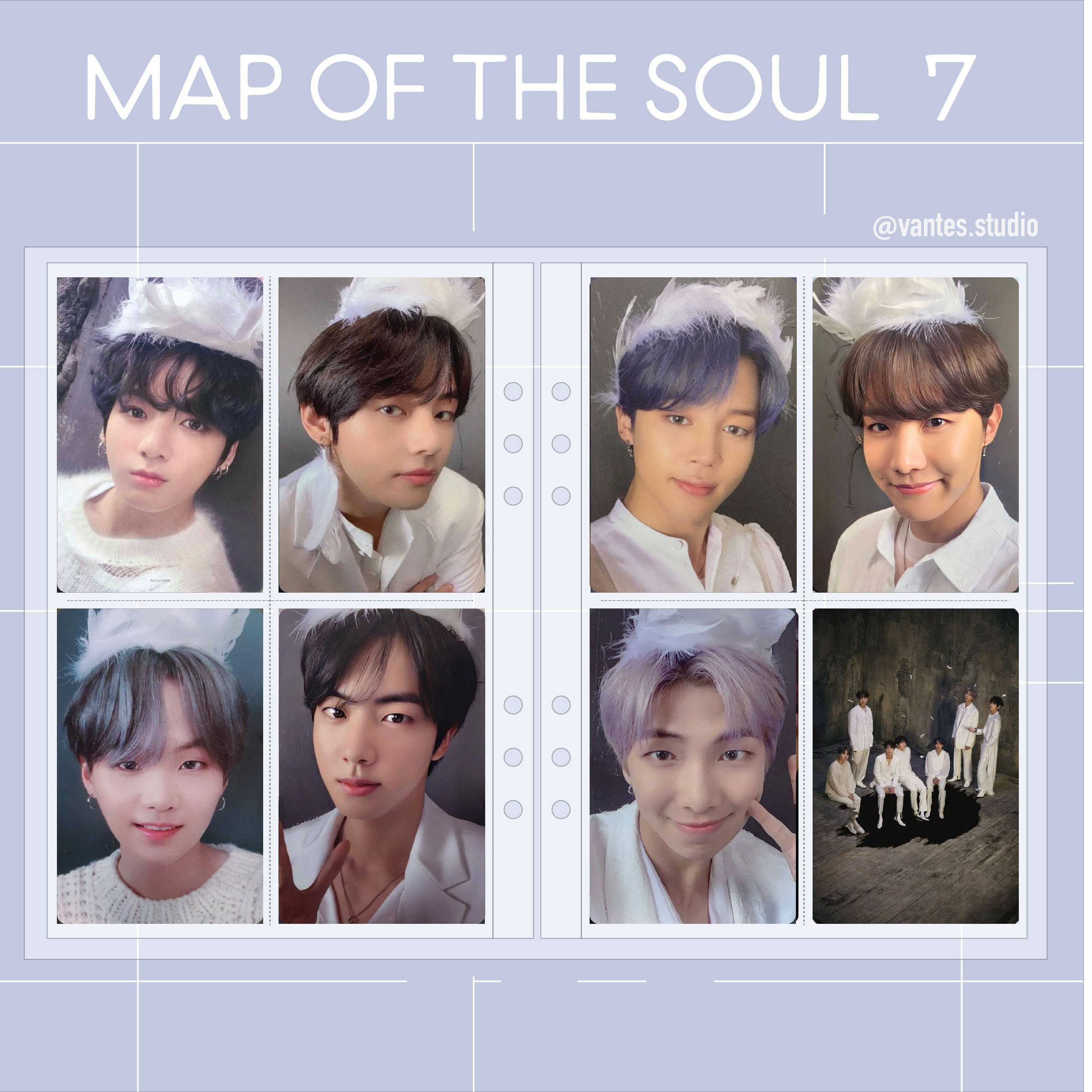 BTS Jin, Map Of The Soul 7 - The Journey Concept photoshoot (1) | Greeting  Card