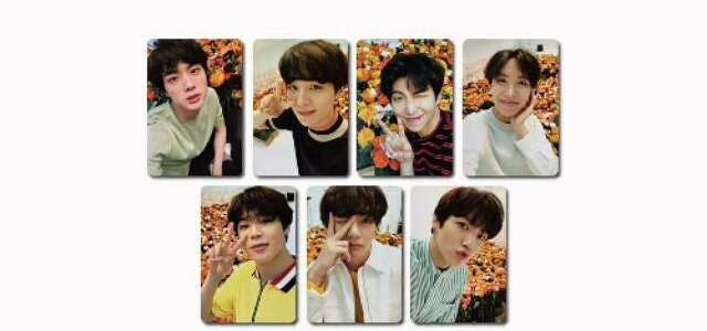 BTS Love Yourself Mini Photocard Tour Japan - Etsy