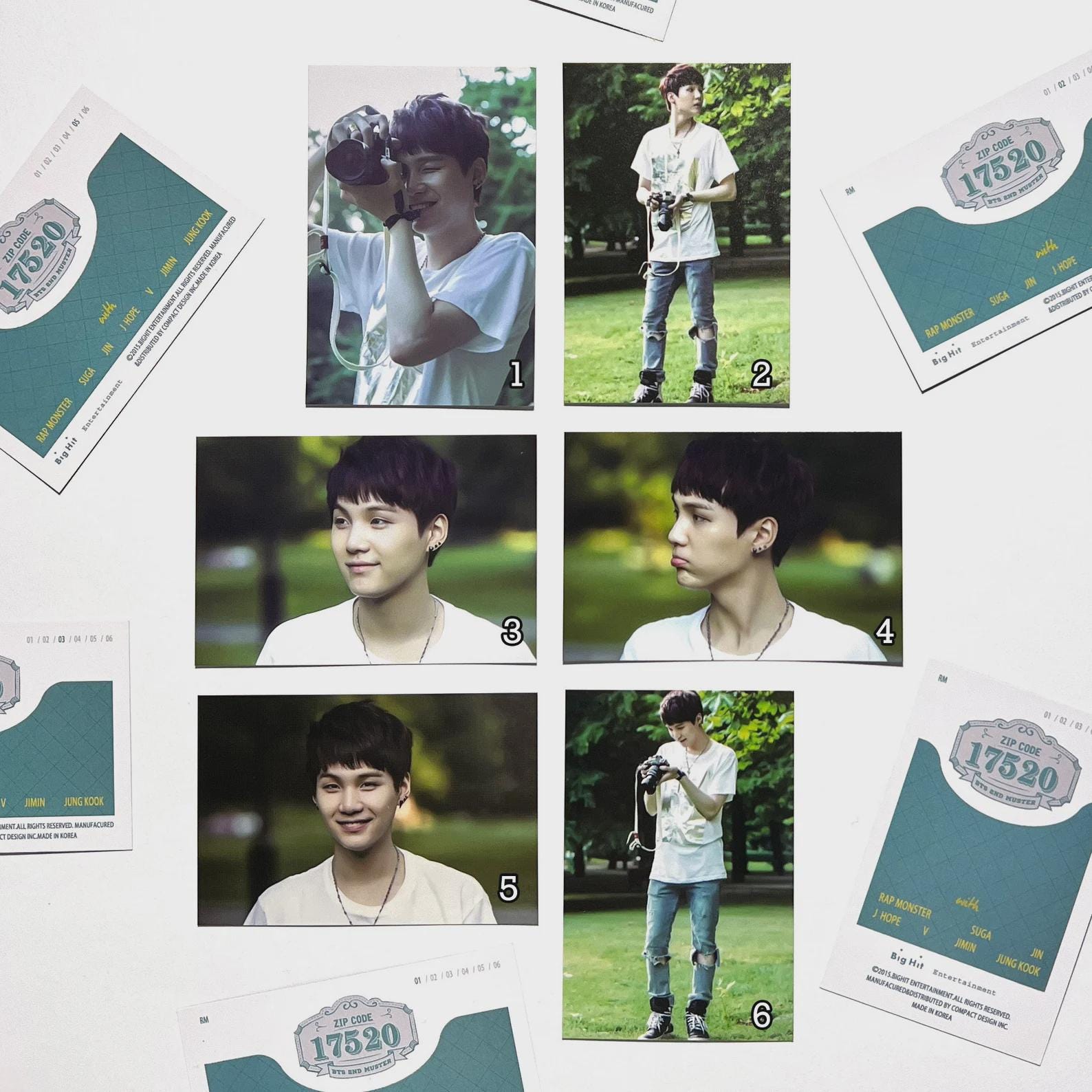 Bts 2 Muster Zip Random Photocard - Etsy