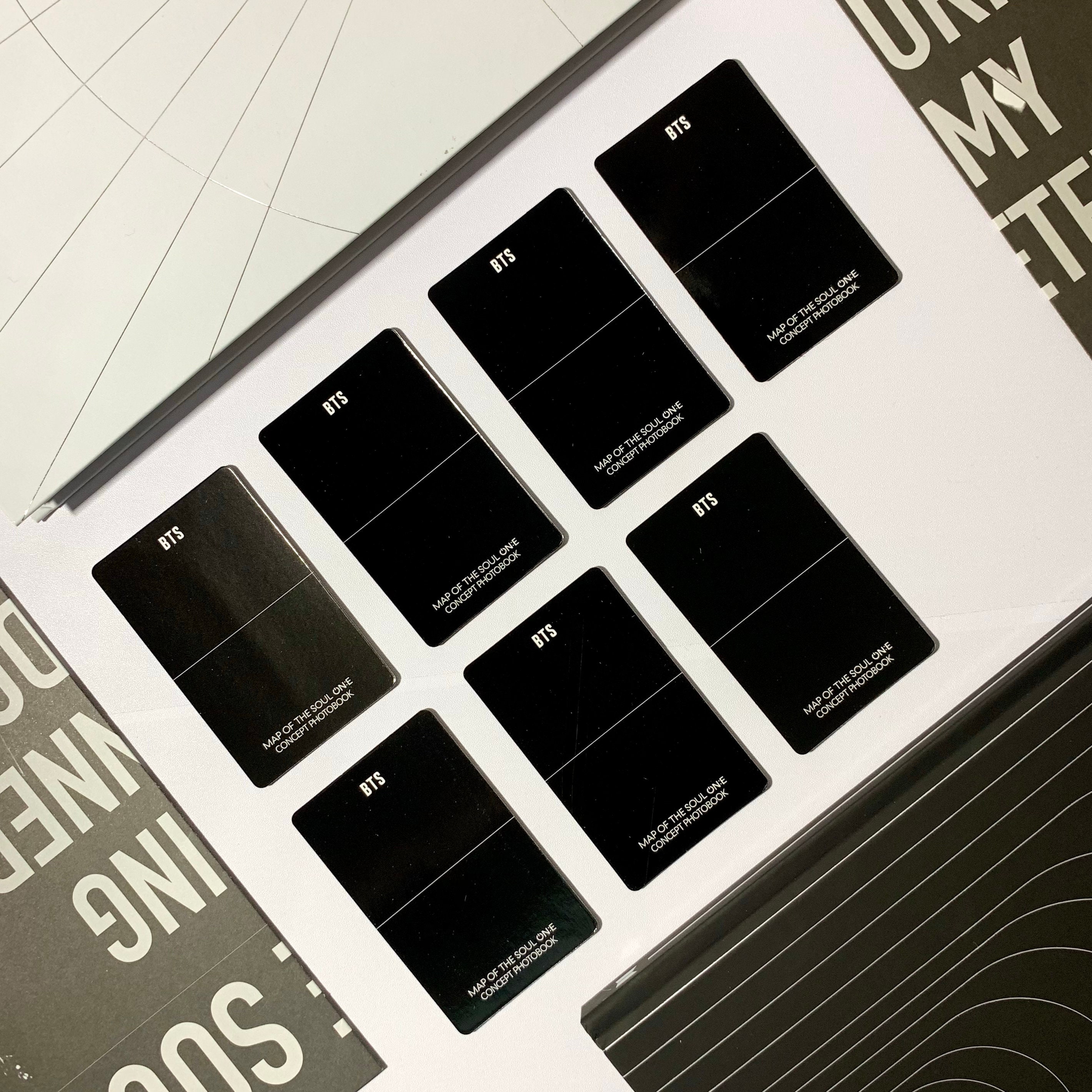 Bts Mots:one Concept Book Holo Photocard - Etsy