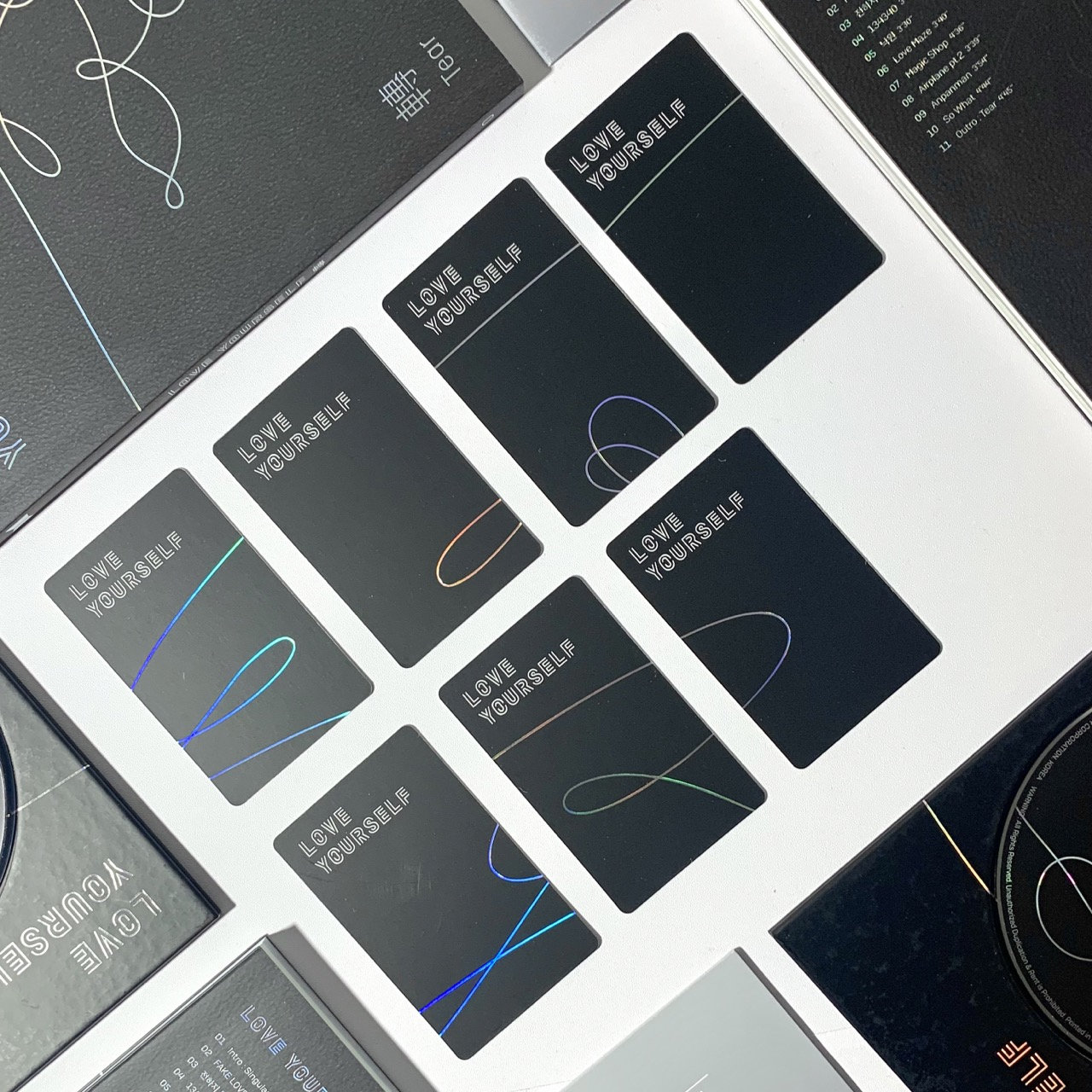 BTS LOVE YOURSELF 轉 Tear Y トレーディングカード Bts Love Yourself Tear Y Photocard - Etsy