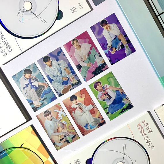 BTS ポストカード セット MAP OF THE SOUL 7 Official BTS Map of the Soul 7 Version 2 & 4 with Posters