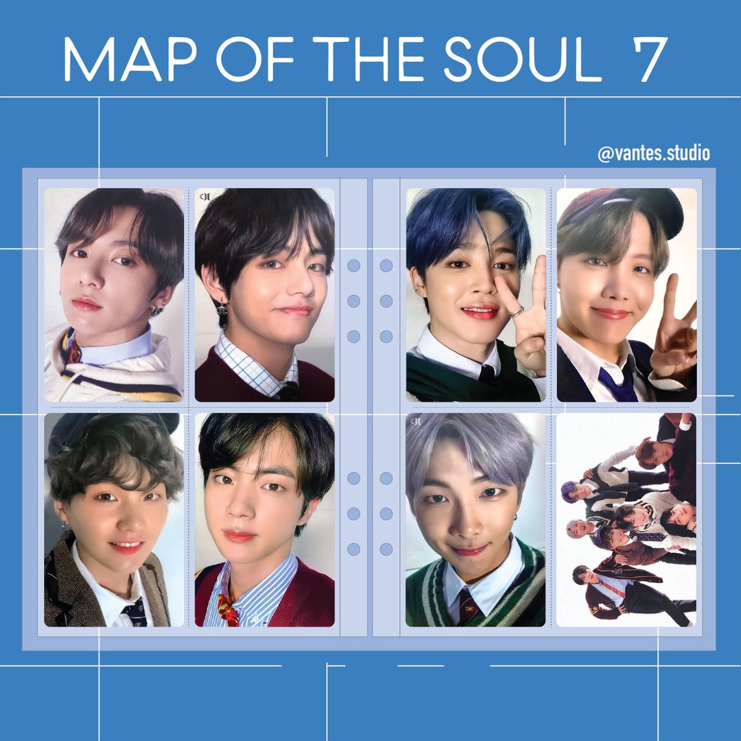 Bts Map of the Soul 7 Version 4 Photocard - Etsy
