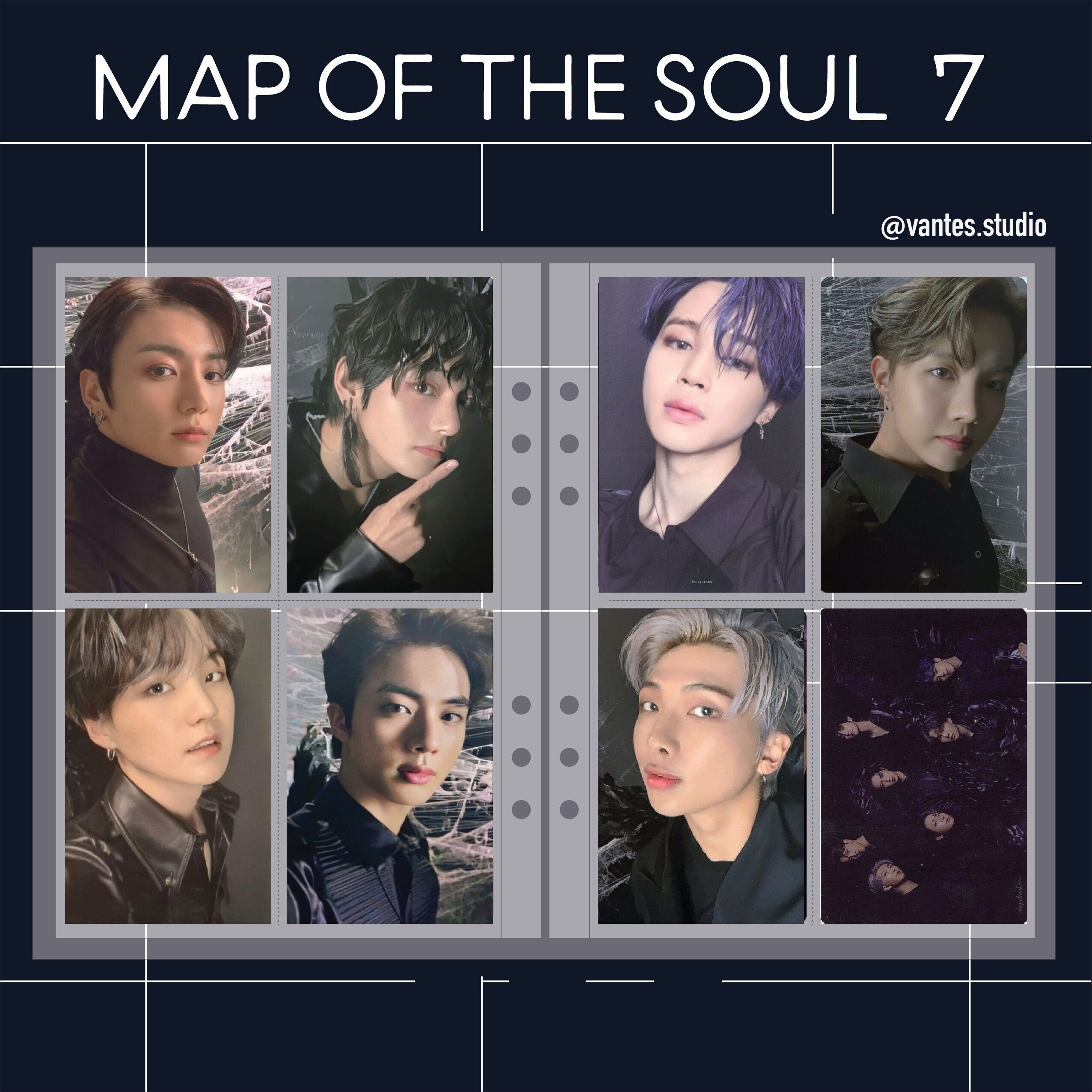 BTS MERCH SHOP, Map Of The Soul 7 - Ring Backpack