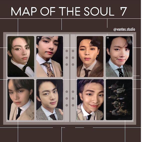 K-POP BTS - MAP of The Soul : 7, Version 3 Cover incl. Album