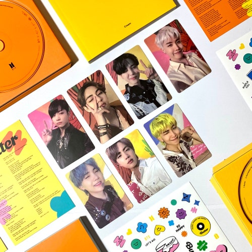 BTS Butter Lucky Draw M2U Photocard Etsy