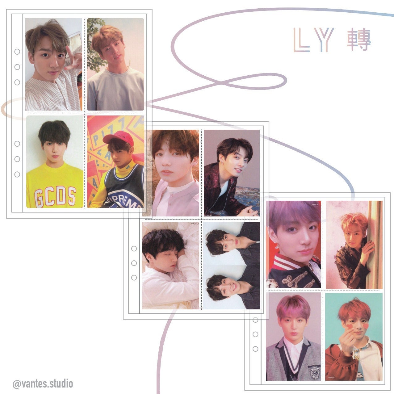 Bts Love Yourself Member Set - Etsy