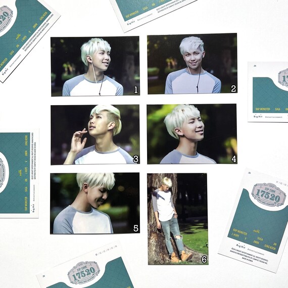 Bts 2 Muster Zip Code 17520 Rm Photocard - Etsy