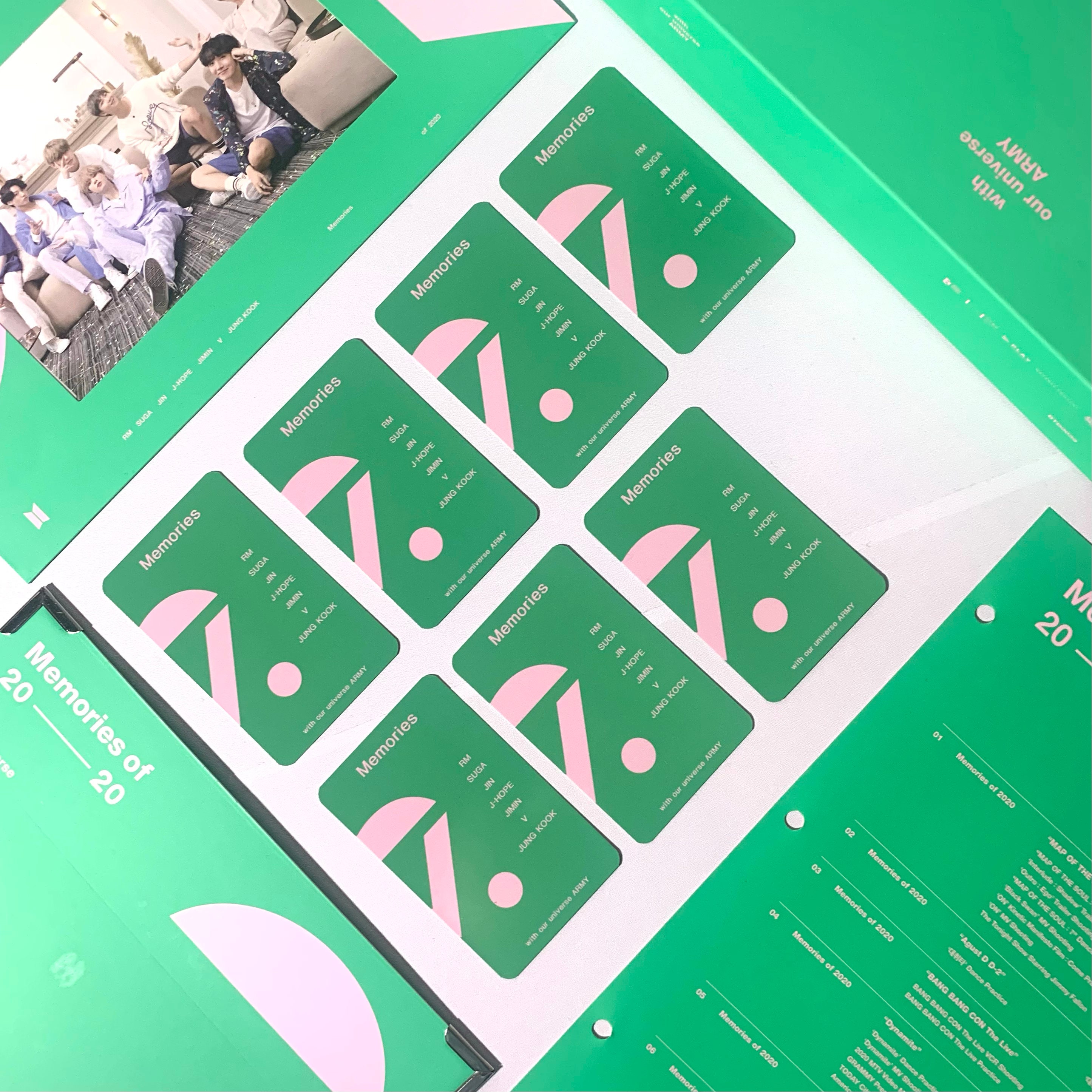 advice/opinion needed: bts memories 2020 blu-ray photocard