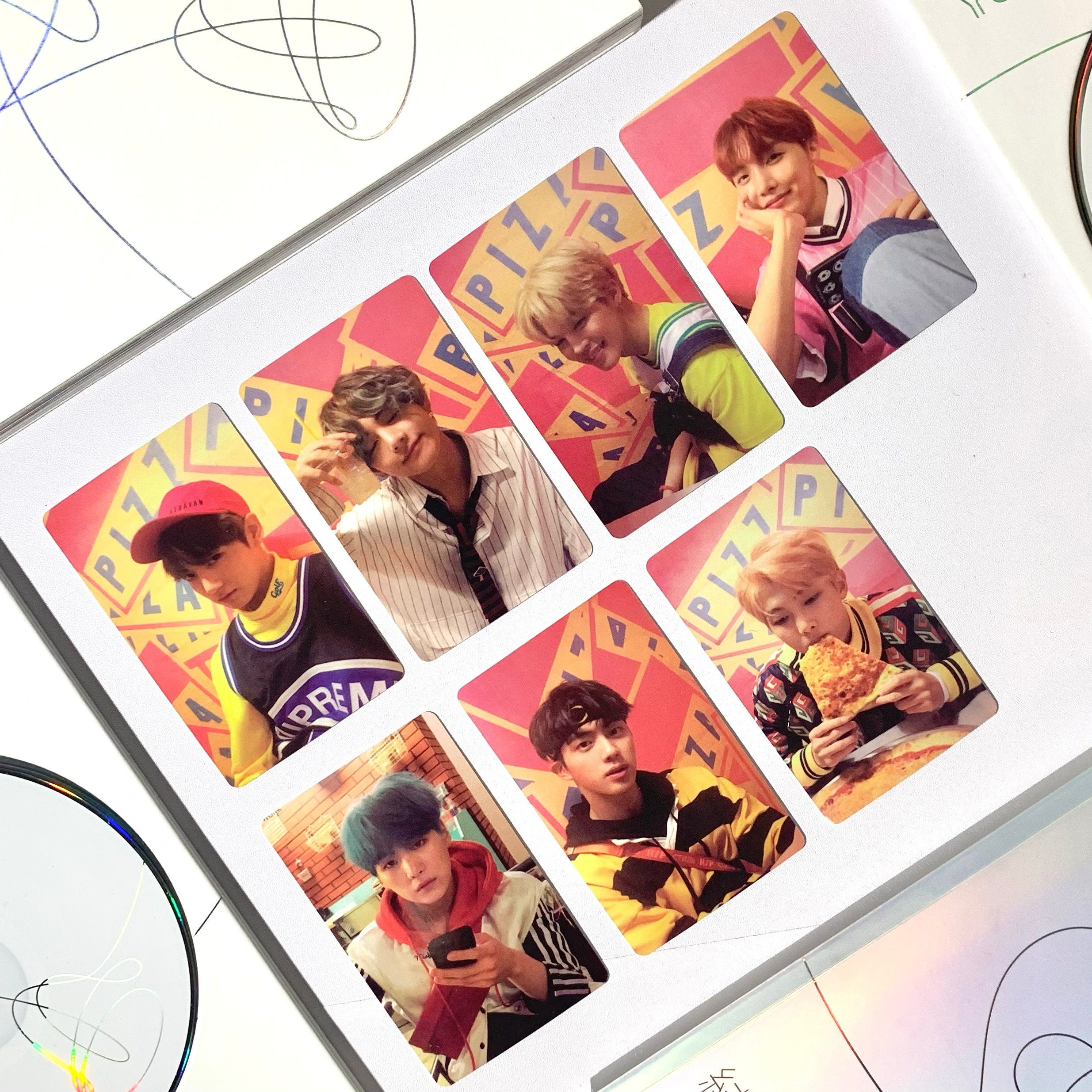 bts love yourself her E photocard