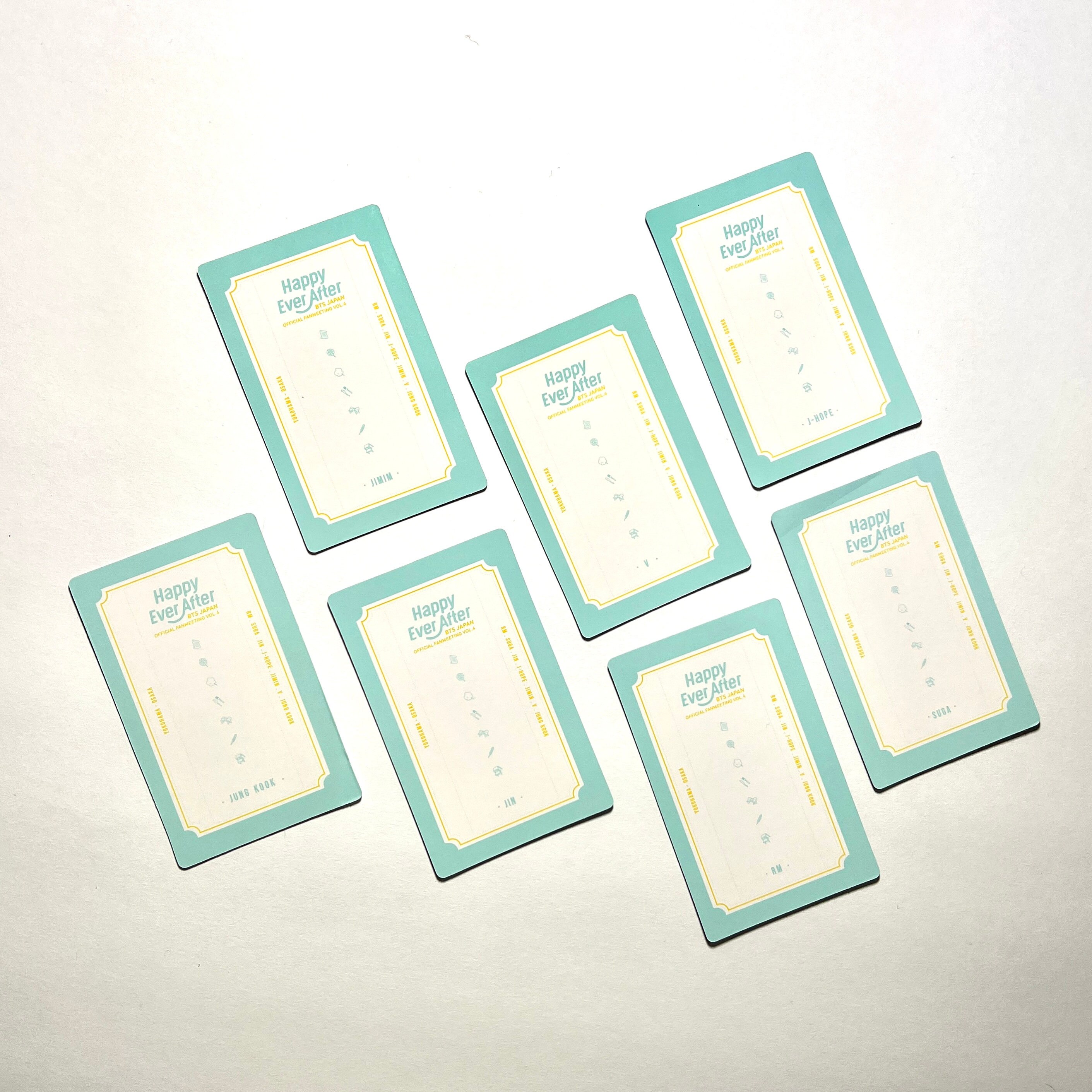 BTS Happy Ever After サイン入り　ポストカード BTS Happy Ever After サイン入り ポストカード BTS Happy Ever After