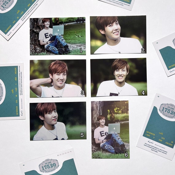 Bts 2 Muster Zip Code 17520 J-hope Photocard - Etsy Hong Kong