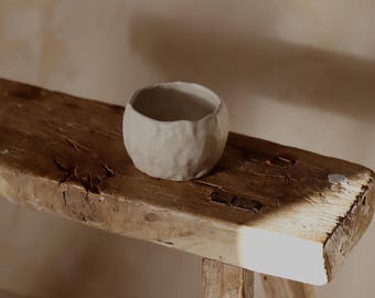 Organic Handmade Ceramic Cup – Minimal, Earthy & One of a Kind