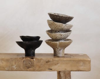 Organic Handmade Ceramic Bowls | Snack, Olive & Trinket  Dishes