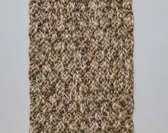Hand knotted Braided Jute Doormat