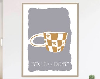 Coffee Art Print Ceramic | DIGITAL INSTANT DOWNLOAD | Coffee Gallery Wall Art| Ceramic Coffee Collection