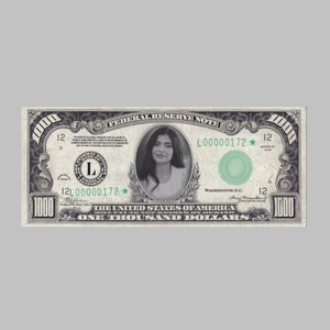 Custom dollar bill, dollar bill art, digital art, game money, birthday, events, wedding, flyers, high quality