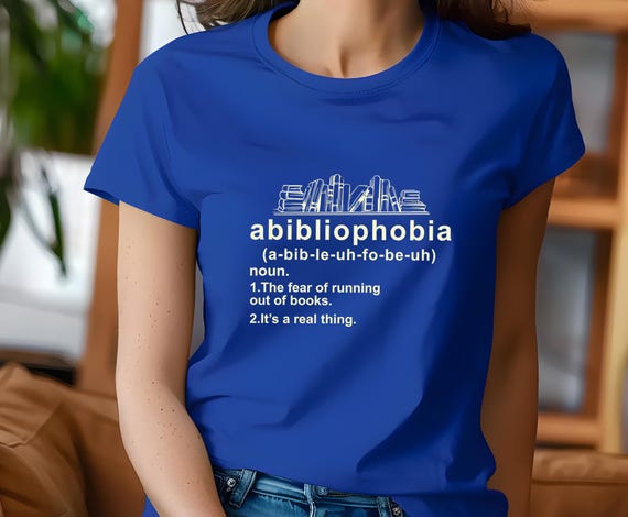 Abibliophobia Shirt, Book Lover Shirt, Bookworm Tee, Reading T shirt, Book Lover Gift, Bookish Gift, Funny Book Shirt, Book T shirt