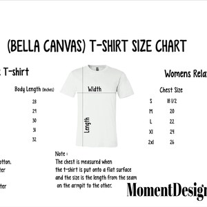 a t - shirt size guide for a women's size chart