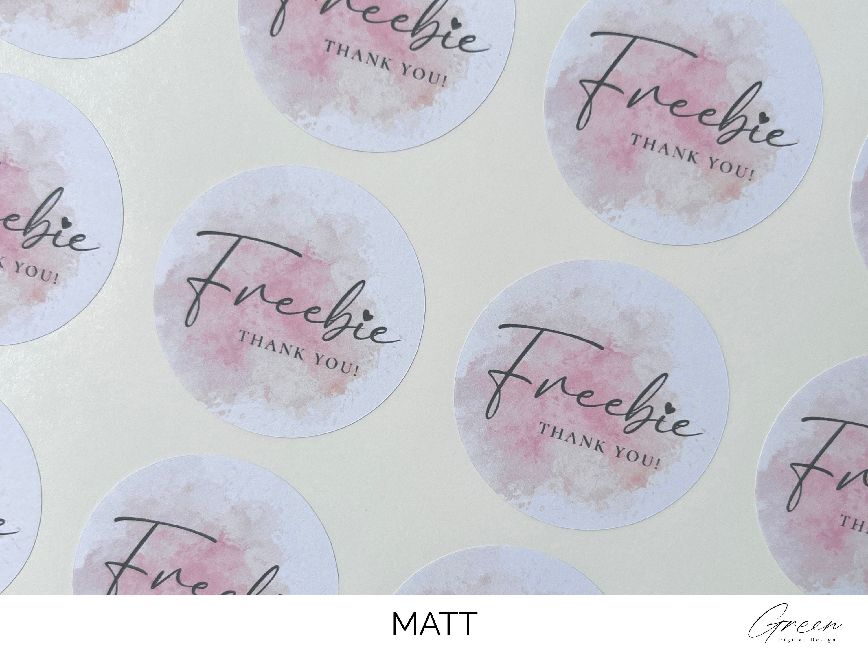 Freebie Sticker // Free Gift, Small Business Free Gift, Business ...