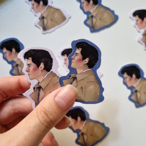 Castiel Supernatural sticker