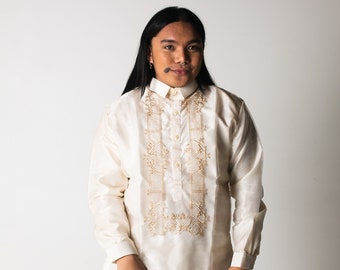 Antonio Classic Barong Tagalog | Authentic Filipiniana Attire | Made in Philippines, ships from Australia | Mestiza Filipina