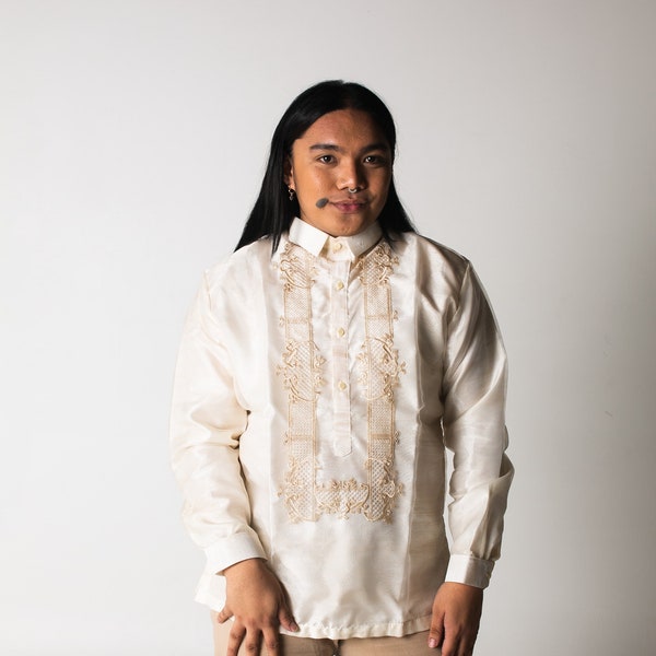 Antonio Classic Barong Tagalog | Authentic Filipiniana Attire | Made in Philippines, ships from Australia | Mestiza Filipina