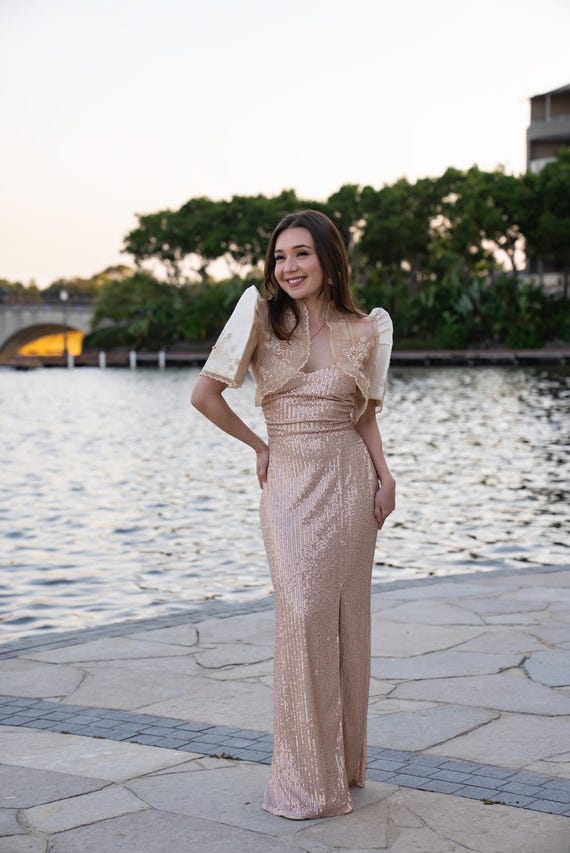 green emerald velvet dress Rose Gold O-Ring Sleeveless Cut Out Double Slit Dress main image 1