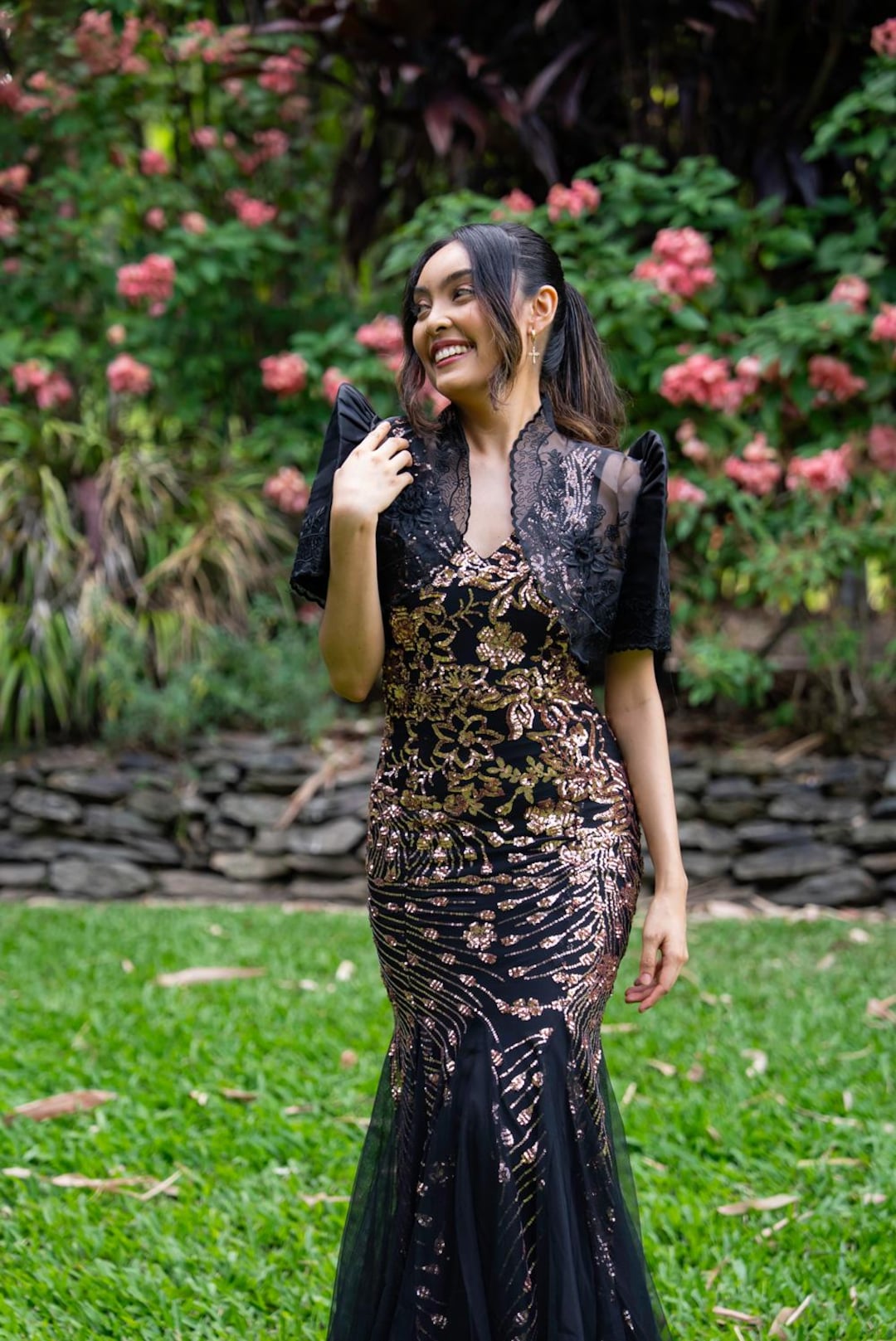 Estella Dress (rose Gold) Dress Only, Bolero Separate Ships