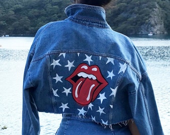 Rolling Stones Jacket - Etsy