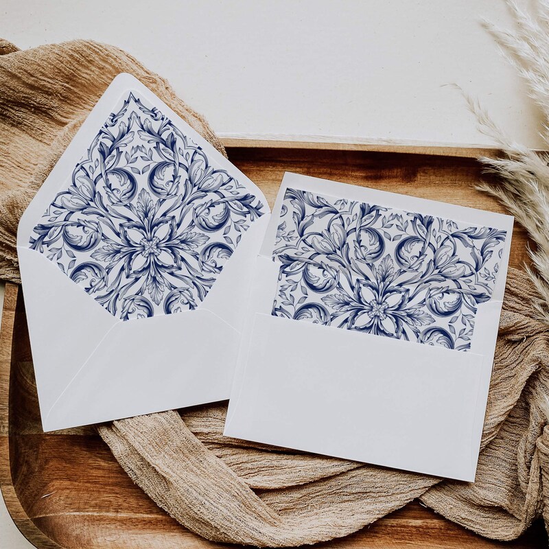 Custom envelope liners etsy