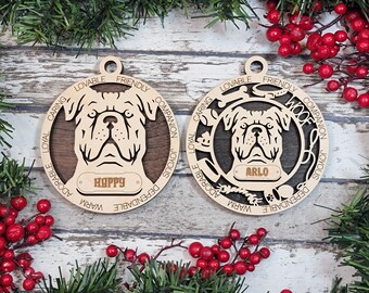 Cane Corso - Adorable Dog Personalized Christmas Ornament