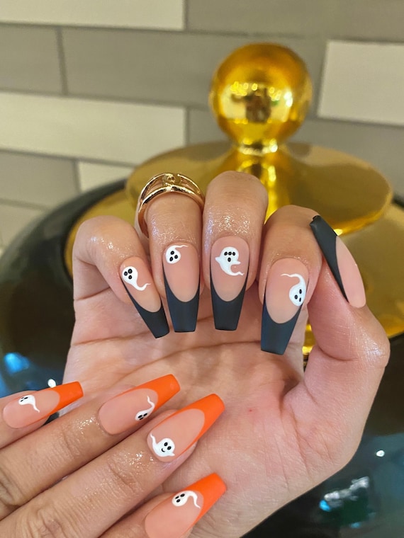 Top 30+ Halloween French Tip Nail Designs You Must Try in 2024