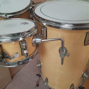 Vintage Cocktail Drum Set, Retro Phonic Birch Shells, Local Pickup Only