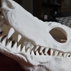 Hound Dog Mask | Customizable & Paintable | Cosplay Accessory | Fursona | Furry | K9 | Alternative | Therian | Wolf | Cainine image 8