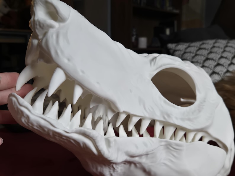 Hound Dog Mask | Customizable & Paintable | Cosplay Accessory | Fursona | Furry | K9 | Alternative | Therian | Wolf | Cainine image 8