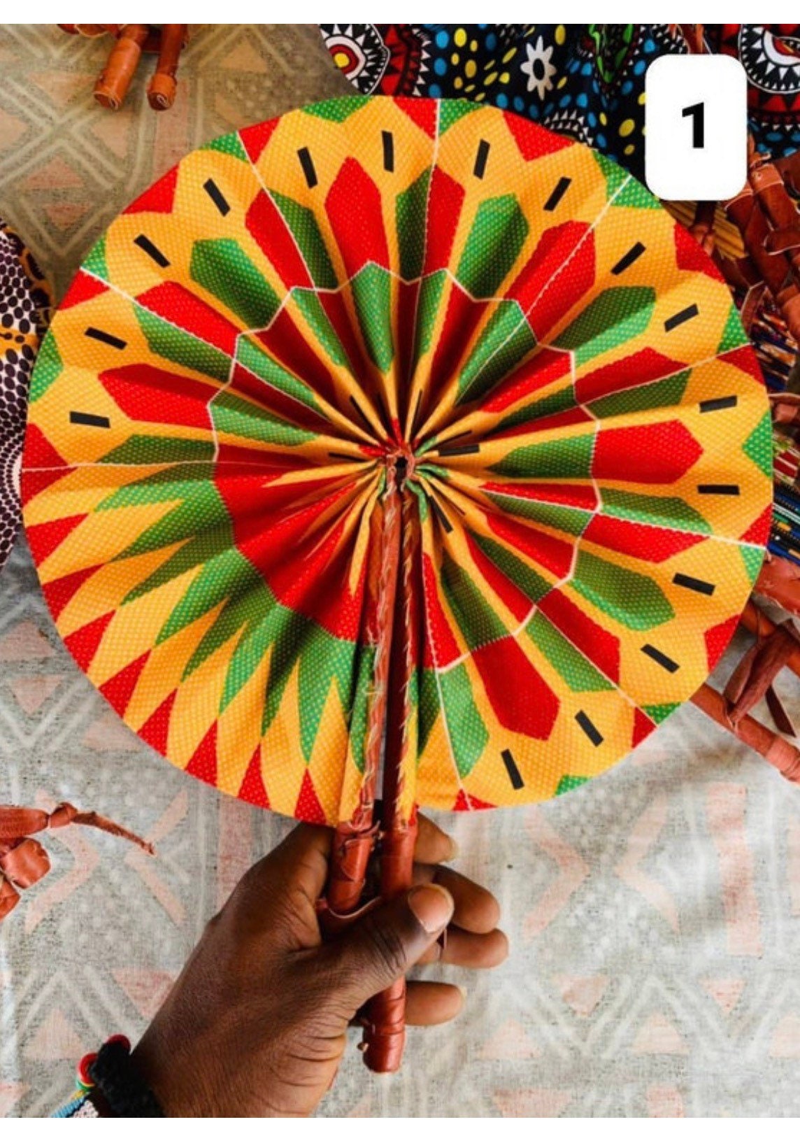 Kente Cloth Hand Fans, Bulk African Folding Fans, 50 Wholesale Fans Etsy
