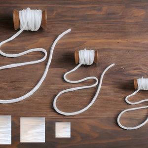 Wit dubbelzijdig luxe fluwelen lint 3 mm