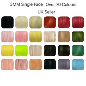 3 mm (1/8 inch) luxe fluwelen lint, meer dan 60 kleurkeuzes