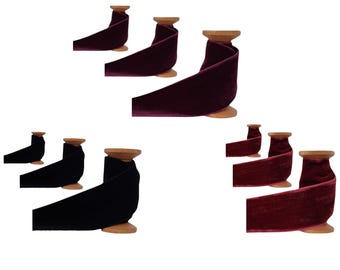 Double Face Luxury Velvet Ribbon 38MM  1-1/2 Inch