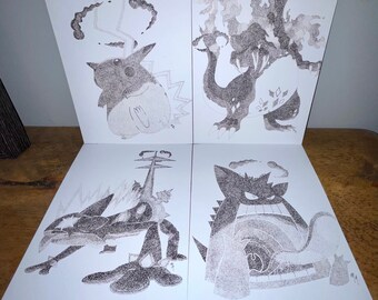Gigantamax A5 Print Collection