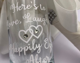 Personalised shot glass- The Wedding Collection