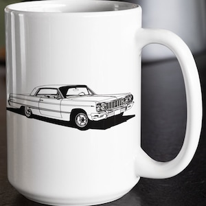 1964 Chevy Impala 15 Oz. Ceramic Coffee Mug