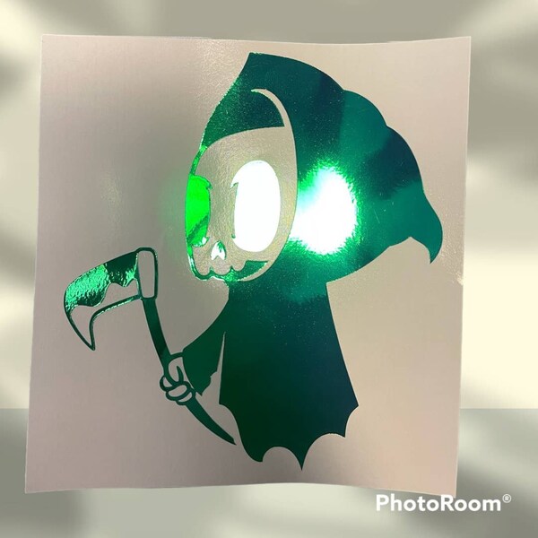 Lil Reaper Permanent Holographic Vinyl Car/Window Decal