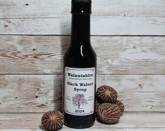 Black Walnut Syrup - 100% Pure All Natural Organic made entirely from Black Walnut Sap