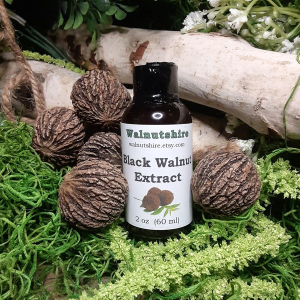 Black Walnut Flavoring Extract – All Natural for Cooking, Baking, or Drinks