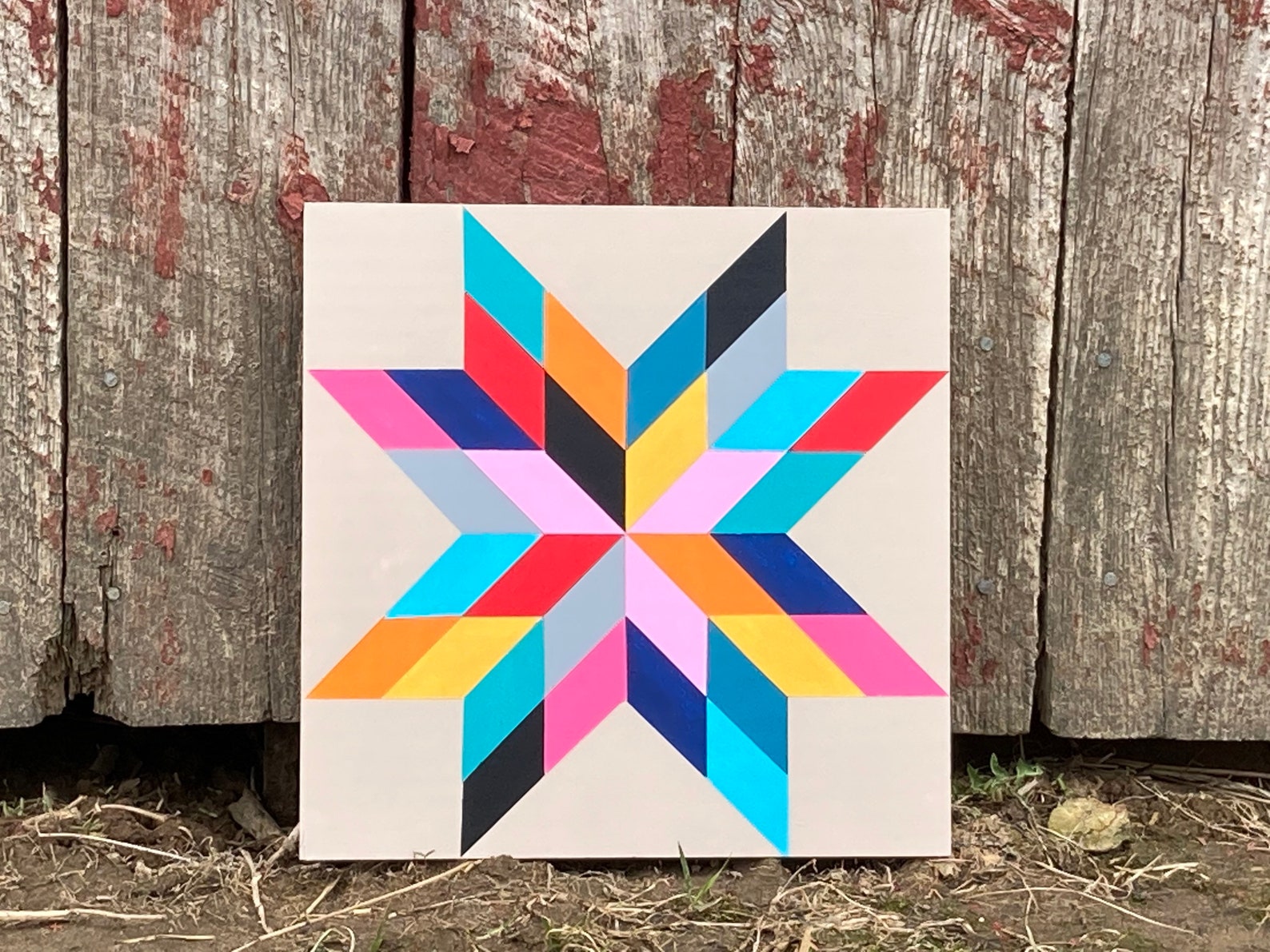 Barn Quilt, Star Barn Quilt, Wall Decor Barn Quilts, Star, Home Decor