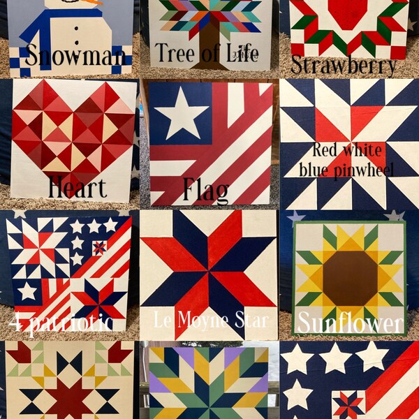 Metal Barn Quilt Etsy