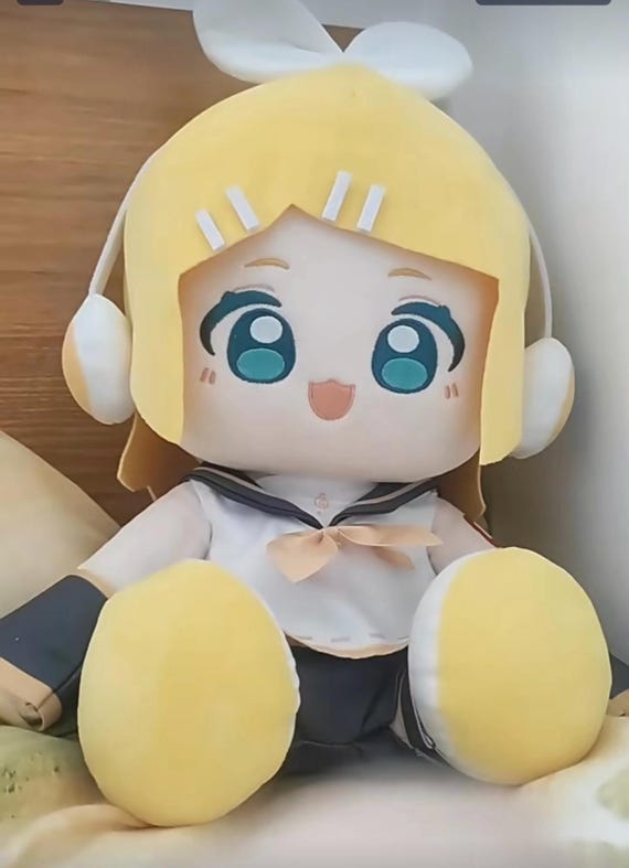 ミク 35cm ぬいぐるみ - Etsy 日本