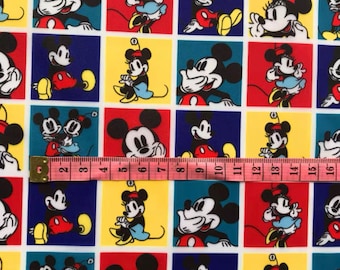 Cute cartoon mickey polyester waterproof fabric DIY